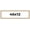 Aurora White, variant on 46x12 Frame White Real Wood Picture Frame Width 0.75 inches | Interior Frame Depth 0.5 inches |