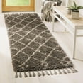 thumbnail image 1 of Safavieh Moroccan Fringe Lavern Geometric Shag Area Rug, 1 of 4