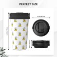 thumbnail image 3 of Goofa Rubber Duck Showe for Insulated Travel Coffee Mug Spill Proof Leak Proof 16 OZCoffee Tumbler Reusable Coffee Cups with Lids Thermos for Hot and Cold Drink, 3 of 8