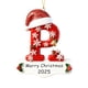 thumbnail image 2 of xihome Juego de 26 adornos navideños acrlicos con el alfabeto para decorar el rbol de Navidad (DIY), 2 of 9
