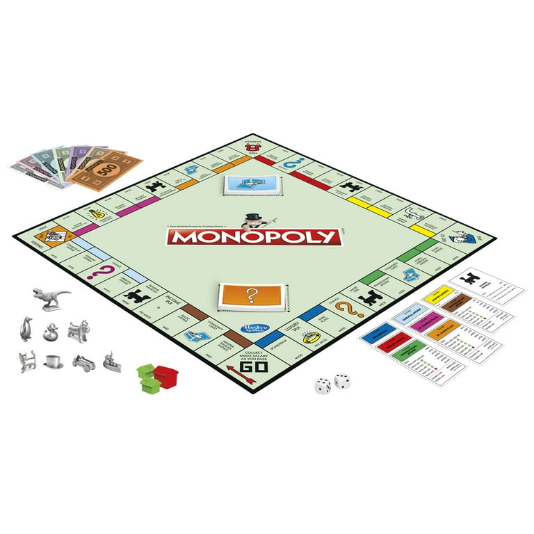 Monopoly Chance Board Game, Fast-Paced Monopoly Game, 20 Min. Average, Ages  8+ - Monopoly