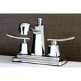thumbnail image 2 of Kingston Brass FB4641JQL Queensbury 4-inch Centerset Lavatory Faucet, Chrome, 2 of 4
