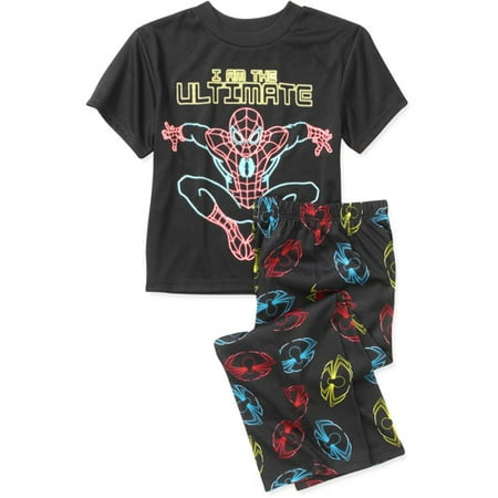 Spiderman-marvel Marvel Spiderman Boys 2 Piece Tee And Pa