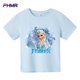 thumbnail image 3 of Linda ropa infantil de Frozen, camiseta de Elsa de moda de verano para niños, camisetas de dibujos animados para bebés, camisetas casuales de manga corta para niñas pequeñas, 3 of 5