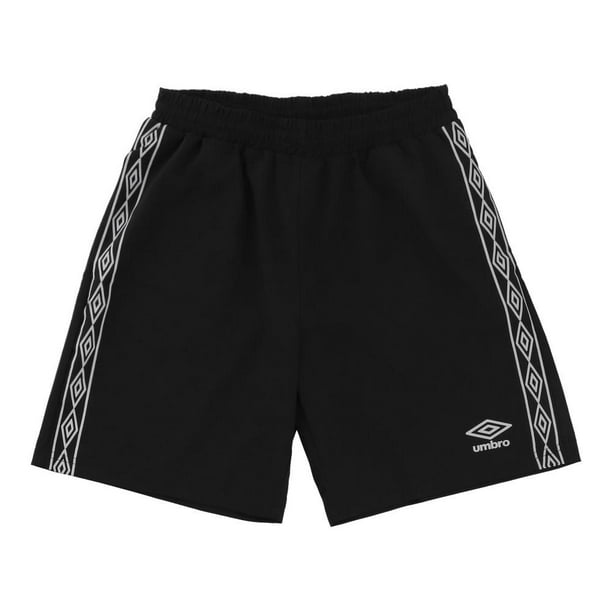 Short Umbro Talla M Deportivo con Pequeños Logos Laterales Negro