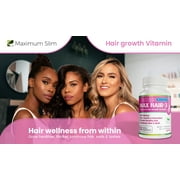 Maximize Within Max Hair-3 Advanced Hair Growth Formula for All Hair Types, 60 Count