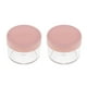 thumbnail image 5 of 12 recipientes vacíos para muestras cosmética tapa redonda de plástico con tapón de rosca, y Rosado Zulema Envases de rosca, 5 of 8