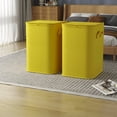 thumbnail image 6 of Poyokee Clothes Storage, Stackable Baskets for Organizing Clothing Sweater Comforter Bedding, Reinforced Thickened Storage Bins with Lids, Closet Organizers and Storage, S, 6 of 6