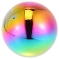 thumbnail image 2 of Gongc Stainless Steel Rainbow Globe for Home & Garden Decor - 150mm, 2 of 5