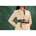 thumbnail image 2 of Scenario Women’s Double Metal Loop Belt, S/M-3XL, 2 of 4