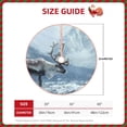 thumbnail image 2 of Haiem Winter Reindeer In Snowy Mountains Pattern Christmas Tree Skirt Merry Christmas Party Christmas Tree Decoration,New Year Decorations-48", 2 of 6