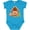 Turquoise, variant on Inktastic Gingerbread House Christmas Boys or Girls Baby Bodysuit