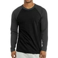 thumbnail image 2 of TOP PRO Men & Women Long Sleeve Baseball Raglan Tee Shirt Top (S-3XL), 2 of 4