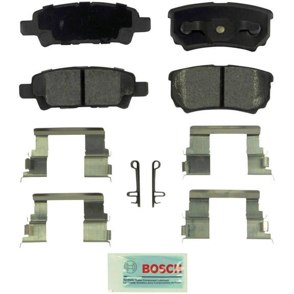 Bosch BE1037H Bosch Blue Ceramic Brake Pads with Hardware