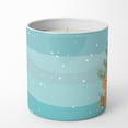 thumbnail image 3 of Carolines Treasures BB9335CDL 3.75 x 3.25 in. Unisex Holland Lop Rabbit Christmas 10 oz Decorative Soy Candle, Teal, 3 of 5