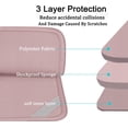 thumbnail image 4 of Laptop Sleeve Case 15.6 inch, Durable Shockproof Protective Computer Carrying Cover with Front Pocket, Briefcase Handbags Laptop Sleeve Bag for 15.6 inch HP, Dell, Acer, Asus, Notebook, Pink, 4 of 14