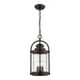 thumbnail image 2 of Millennium Lighting 3 Lights Metal Ourdoor Hanging Lantern in Powder Coat Bronze, 2 of 2