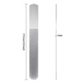 thumbnail image 2 of 5Pcs Metal Diamond Nail File Sets for Women Men Silver Stainless Steel Metal Double Side Fingernail Toenail Buffer Filers Emery Boards for Nail Care, 2 of 7