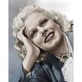 thumbnail image 2 of Hollywood Photo Archive 12x14 Black Ornate Wood Framed with Double Matting Museum Art Print Titled - Jean Harlow, 2 of 4