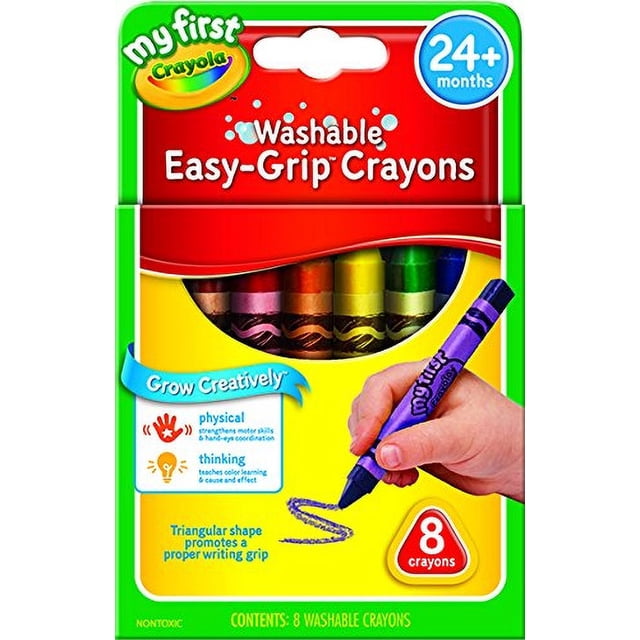 Crayola Mis Primeras Crayolas Triangulares 8u