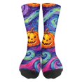 thumbnail image 2 of Halloween Socks Women Mens Funny Novelty Cute Holiday Crew Socks Crazy Halloween Gifts for Women Girls, 2 of 6