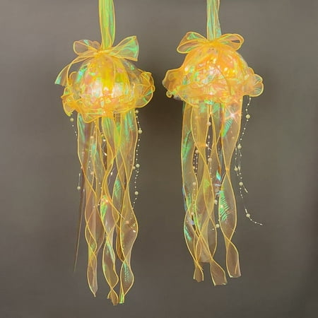 

shyuyusa 2024 New Colorful Jellyfish Lamp Network Popularity New Year s Eve Gadgets Cross Year s Eve Glow Gadgets Room Decoration Table Top Gadgets Party Decorative Gift for Kids Girls