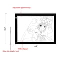 thumbnail image 4 of LITENERGY Portable A4 Tracing LED Copy Board Light Box, Ultra-Thin Adjustable USB Power Artcraft LED Trace Light Pad for Tattoo Drawing, Streaming, Sketching, Animation, Stenciling BLACK, 4 of 6