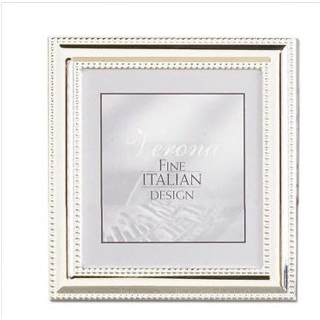 Lawrence Frames 510755 Lawrence Frames 5x5 Metal Picture Frame Silver