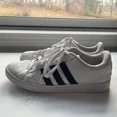 thumbnail image 1 of Adi-das Mens Cloudfoam Advantage AW4409 White Casual Shoes Sneakers Size 7.5, 1 of 6