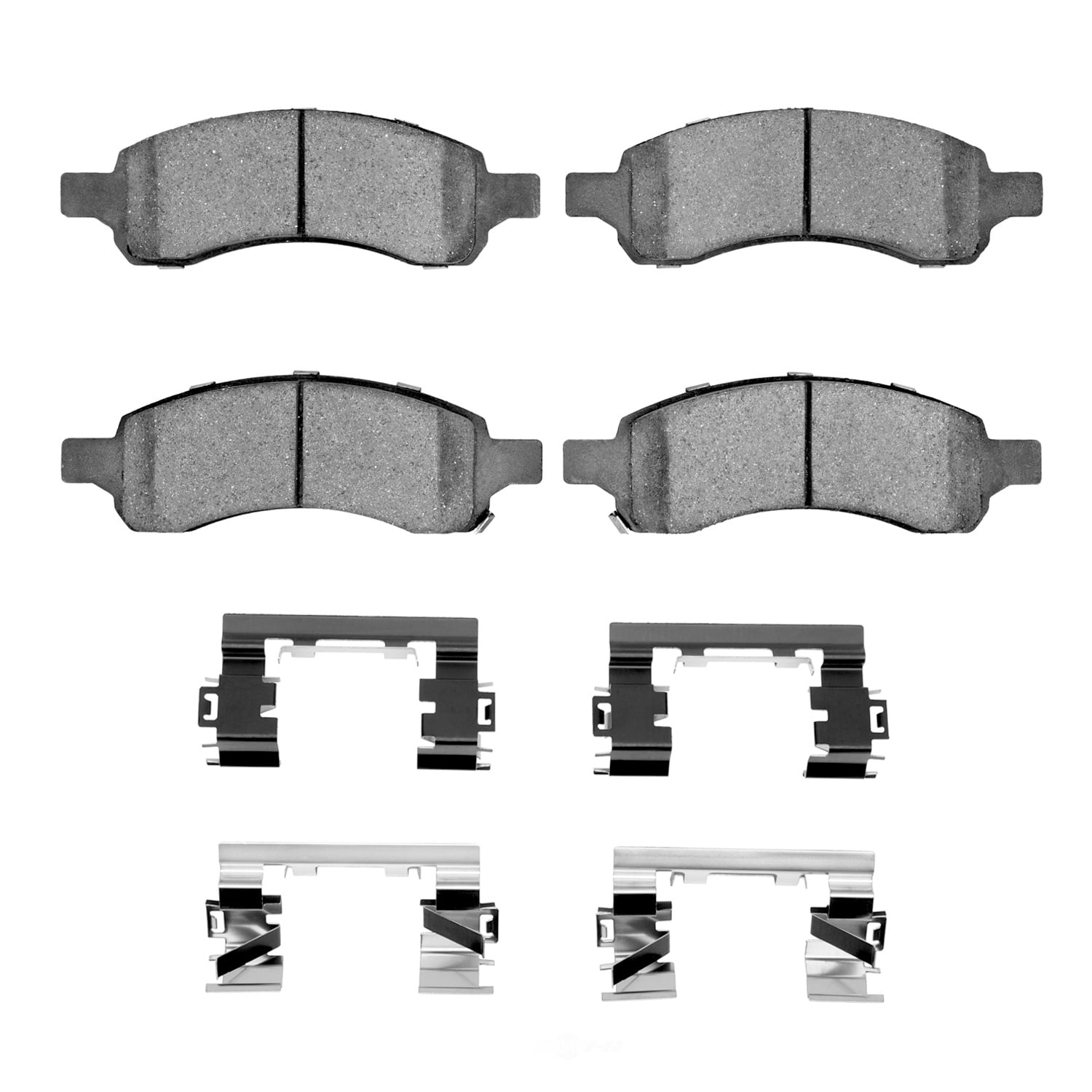 Dynamic Friction Company 1400-1169-01 DFC Ultimate Duty Performance Brake Pads and Hardware Kit