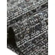thumbnail image 5 of Vestido de tweed para mujer, elegante vestido de cuadros sin mangas, vestido mini de primavera y verano, casual de negocios para el trabajo, color negro y plata, 5 of 6