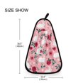 thumbnail image 6 of Rose Rabbit Love Hand Towel Quick Drying Home Storage Kitchen Towel Hooks Dish Cloths, 6 of 6
