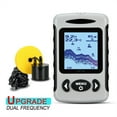 thumbnail image 2 of LCD Portable Fish Finder Depth Finder 200KHz/83KHz Dual Sonar Frequency 100M Detection Ice Fishing ,Built to Last, 2 of 7
