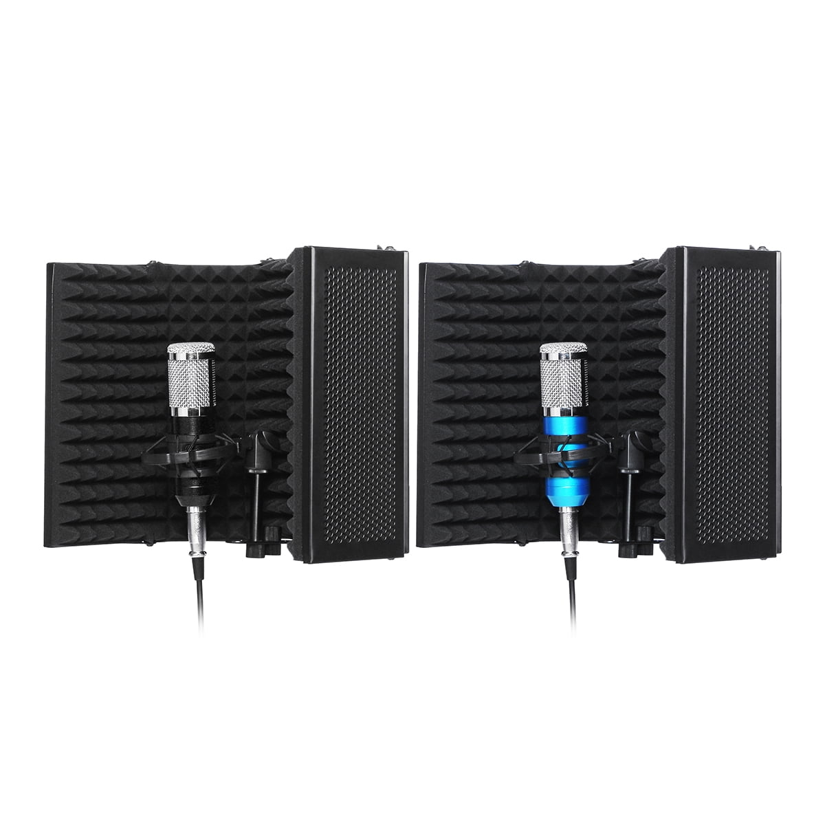 17.7X11.8'' Microphone Isolation Mic Sound Dampening + 7 in 1 Condenser