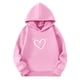 thumbnail image 3 of Sudaderas con capucha para niños y niñas, sudaderas casuales de manga larga, lindas sudaderas de gran tamaño con bolsillo de polar, chaquetas para niñas, 3 of 4