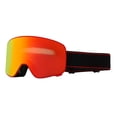 thumbnail image 3 of Gafas de esquí perfecl protección ocular para hombres y mujeres marco negro y rojo, 3 of 8