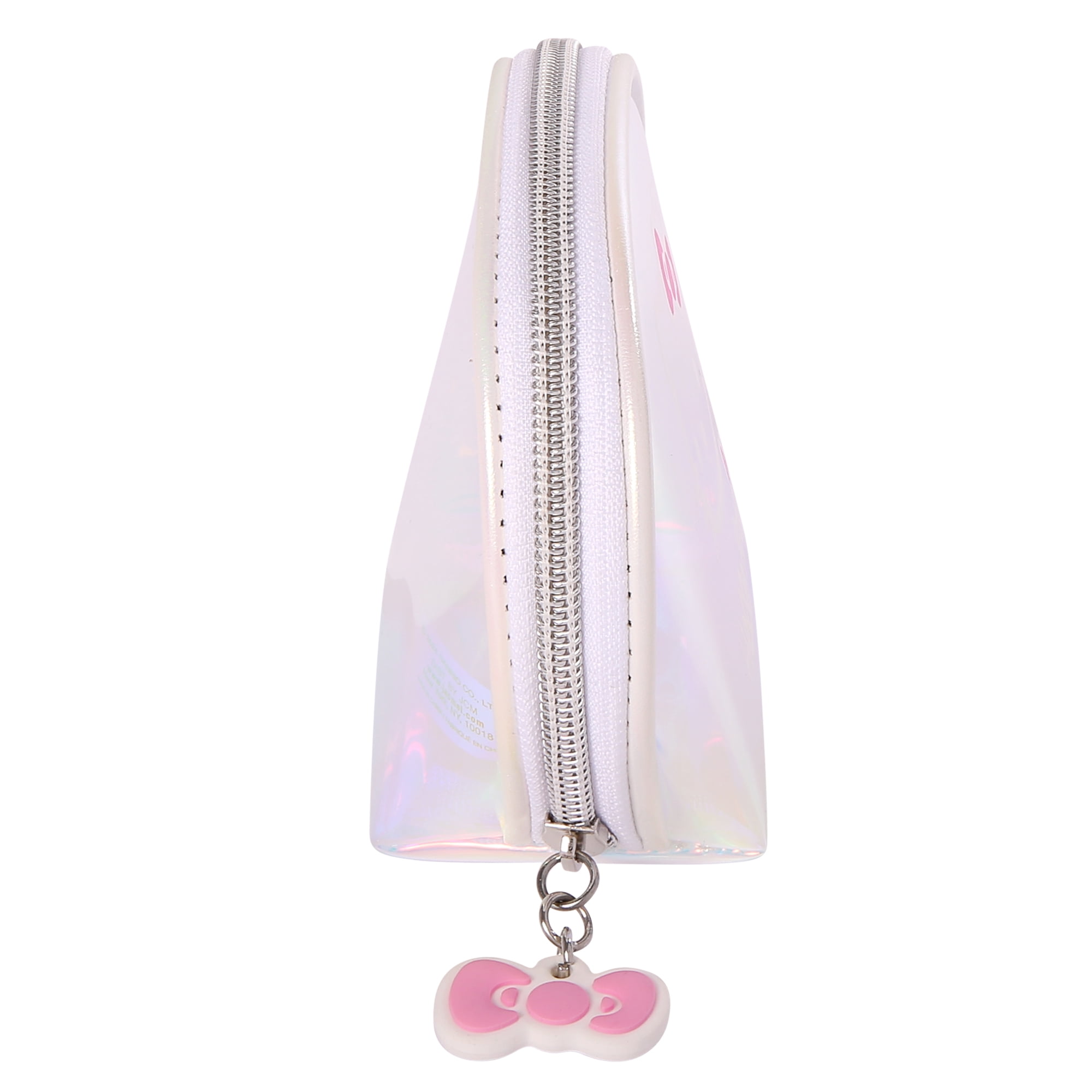 Hello Kitty Official License Large and Small Clear Cosmetic Travel Bags
