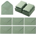 thumbnail image 1 of Paquete de 100 Mini Sobres con Tarjetas de Nota Coloridas Toperd, 1 of 7
