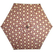 Orange Circles Umbrella