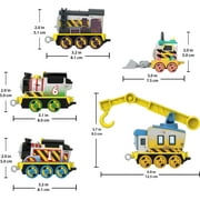 Thomas & Friends Construction Crew 5-Piece Diecast Metal Toy Train & Vehicle Set