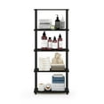 thumbnail image 4 of Furinno Turn-N-Tube 5-Tier Multipurpose Shelf Display Rack,Espresso and Black, 4 of 6
