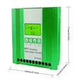 thumbnail image 4 of 12V 24V 48V 4000W Hybrid Wind Solar Charge Controller MPPT Wind Generator Solar System For Lifepo4 Lithium Lead Acid Battery ,Multiple Protection Functions, 4 of 6