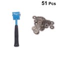 thumbnail image 2 of Miangastore 1 Ensemble de Support d'Outils de Mouture et de Mise en Forme avec 50 Lames (Vert), 2 of 7