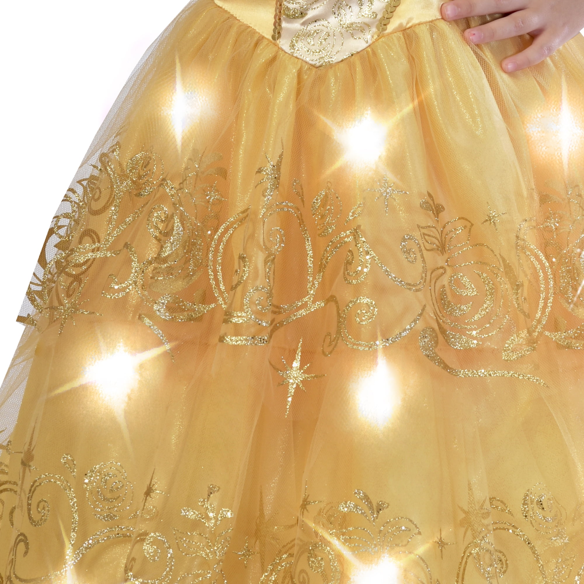 light yellow belle quinceanera dresses