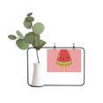 thumbnail image 1 of Watermelon Ice Popsicles Metal Picture Frame Cerac Vase Decor, 1 of 3