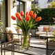 thumbnail image 5 of Tulips Artificial Flowers 1 Pcs Fake Tulip Stems Real Touch Tulips for Spring Wedding Bouquet Home Centerpiece Floral Arrangement Table Décor, 5 of 6