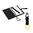 thumbnail image 1 of Cuaderno de buceo impermeable de 50 páginas con elástico y soporte para regulador de buceo Baoblaze Soporte para boquilla de buceo, 1 of 8