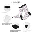 thumbnail image 4 of KLL Rabbit Eating Print Cool Socks Men's Women's Crew Socks Funny Crazy Novelty Stockings, 4 of 7