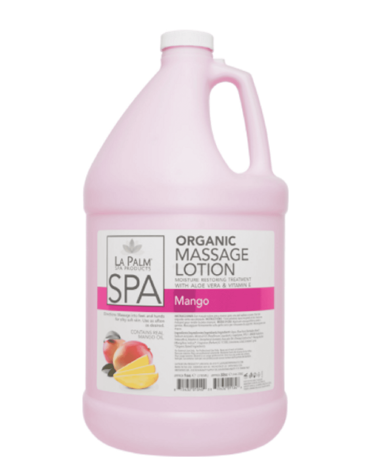 La Palm Spa Organic Collagen Massage Lotion Mango 1 Gallon Walmart
