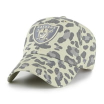 Women's '47  Gray Las Vegas Raiders Bagheera Clean Up Adjustable Hat